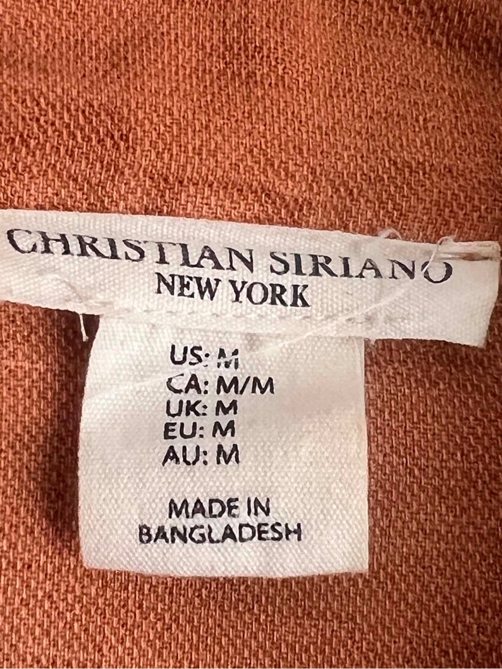 Christian Siriano Orange Utility Jacket with Snap Pockets - Picture 4 of 5